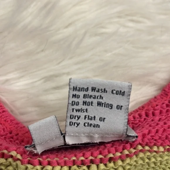 Vintage Lilly Pulitzer silk stretch knit striped sweater M - Picture 5 of 7